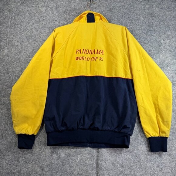 Vintage Ditrani 1985 Panorama BC Alpine Skiing World Cup Bomber Jacket Size XL - Picture 13 of 16